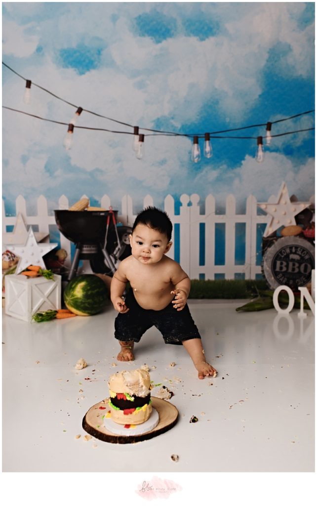 Calgary BBQ Burger Cake Smash